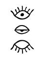 Picture of Three Eyes _GroupedProduct_Rectangle_Portrait_Unframed_Print_Only_