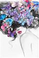 Picture of Butterfly Hair  _GroupedProduct_Rectangle_Portrait_Unframed_Print_Only_