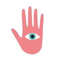 Picture of Hand Eye  _GroupedProduct_Square_Unframed_Print_Only_