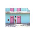 Picture of Blue Motel Suite _GroupedProduct_Rectangle_Landscape_Photography _GroupedProduct_Rectangle_Landscape_Unframed_Print_Only_