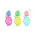 Picture of Colored three pineapples  _GroupedProduct_Rectangle_Landscape_Unframed_Print_Only_