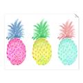 Picture of Colored three pineapples  _GroupedProduct_Rectangle_Landscape_Unframed_Print_Only_