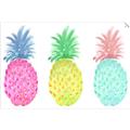 Picture of Colored three pineapples  _GroupedProduct_Rectangle_Landscape_Unframed_Print_Only_