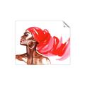 Picture of Watercolor beauty African woman _GroupedProduct_Rectangle_Landscape_Unframed_Print_Only_