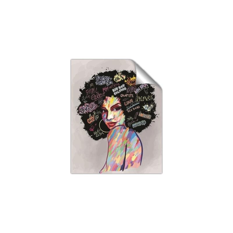 Picture of Graffiti Girl _GroupedProduct_Rectangle_Portrait_Unframed_Print_Only_