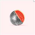 Picture of Watermelon Disco Ball  _GroupedProduct_Square_Unframed_Print_Only_