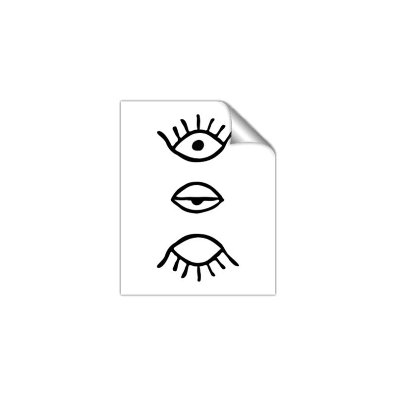 Picture of Three Eyes _GroupedProduct_Rectangle_Portrait_Unframed_Print_Only_