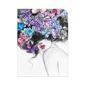 Picture of Butterfly Hair  _GroupedProduct_Rectangle_Portrait_Unframed_Print_Only_