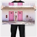 Picture of Pink Motel Suite  _GroupedProduct_Rectangle_Landscape_Photography _GroupedProduct_Rectangle_Landscape_Canvas_