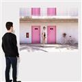 Picture of Pink Motel Suite  _GroupedProduct_Rectangle_Landscape_Photography _GroupedProduct_Rectangle_Landscape_Canvas_