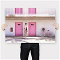 Picture of Pink Motel Suite  _GroupedProduct_Rectangle_Landscape_Photography _GroupedProduct_Rectangle_Landscape_Canvas_