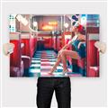 Picture of In the Diner  _GroupedProduct_Rectangle_Landscape_Photography _GroupedProduct_Rectangle_Landscape_Canvas_