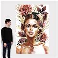 Picture of Floral Beauty _GroupedProduct_Rectangle_Portrait_Canvas_