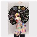Picture of Graffiti Girl _GroupedProduct_Rectangle_Portrait_Canvas_