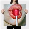 Picture of Lollipop Lips _GroupedProduct_Square_Canvas_