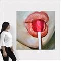 Picture of Lollipop Lips _GroupedProduct_Square_Canvas_