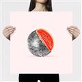 Picture of Watermelon Disco Ball  _GroupedProduct_Square_Canvas_