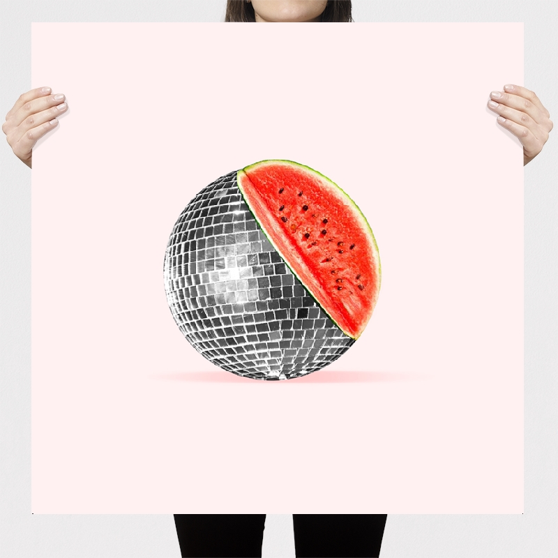 nextART. Watermelon Disco Ball