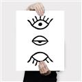 Picture of Three Eyes _GroupedProduct_Rectangle_Portrait_Canvas_