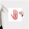 Picture of Hand Eye  _GroupedProduct_Square_Canvas_