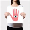 Picture of Hand Eye  _GroupedProduct_Square_Canvas_