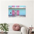 Picture of Blue Motel Suite _GroupedProduct_Rectangle_Landscape_Photography _GroupedProduct_Rectangle_Landscape_Canvas_