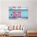 Picture of Blue Motel Suite _GroupedProduct_Rectangle_Landscape_Photography _GroupedProduct_Rectangle_Landscape_Canvas_