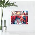 Picture of In the Diner  _GroupedProduct_Rectangle_Landscape_Photography _GroupedProduct_Rectangle_Landscape_Canvas_