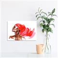 Picture of Watercolor beauty African woman _GroupedProduct_Rectangle_Landscape_Canvas_