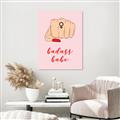 Picture of Badass Babe _GroupedProduct_Rectangle_Portrait_Canvas_