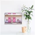 Picture of Pink Motel Suite  _GroupedProduct_Rectangle_Landscape_Photography _GroupedProduct_Rectangle_Landscape_Canvas_Framed_