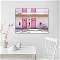 Picture of Pink Motel Suite  _GroupedProduct_Rectangle_Landscape_Photography _GroupedProduct_Rectangle_Landscape_Canvas_Framed_