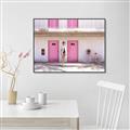 Picture of Pink Motel Suite  _GroupedProduct_Rectangle_Landscape_Photography _GroupedProduct_Rectangle_Landscape_Canvas_Framed_