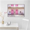 Picture of Pink Motel Suite  _GroupedProduct_Rectangle_Landscape_Photography _GroupedProduct_Rectangle_Landscape_Canvas_Framed_