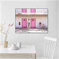 Picture of Pink Motel Suite  _GroupedProduct_Rectangle_Landscape_Photography _GroupedProduct_Rectangle_Landscape_Canvas_Framed_