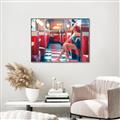 Picture of In the Diner  _GroupedProduct_Rectangle_Landscape_Photography _GroupedProduct_Rectangle_Landscape_Canvas_Framed_