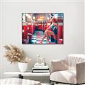 Picture of In the Diner  _GroupedProduct_Rectangle_Landscape_Photography _GroupedProduct_Rectangle_Landscape_Canvas_Framed_
