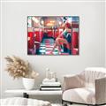 Picture of In the Diner  _GroupedProduct_Rectangle_Landscape_Photography _GroupedProduct_Rectangle_Landscape_Canvas_Framed_