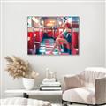 Picture of In the Diner  _GroupedProduct_Rectangle_Landscape_Photography _GroupedProduct_Rectangle_Landscape_Canvas_Framed_