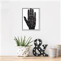Picture of Hamsa Hand _GroupedProduct_Rectangle_Portrait_Canvas_Framed_