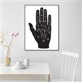 Picture of Hamsa Hand _GroupedProduct_Rectangle_Portrait_Canvas_Framed_