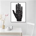 Picture of Hamsa Hand _GroupedProduct_Rectangle_Portrait_Canvas_Framed_