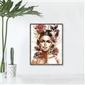 Picture of Floral Beauty _GroupedProduct_Rectangle_Portrait_Canvas_Framed_