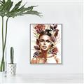 Picture of Floral Beauty _GroupedProduct_Rectangle_Portrait_Canvas_Framed_