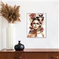 Picture of Floral Beauty _GroupedProduct_Rectangle_Portrait_Canvas_Framed_