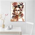 Picture of Floral Beauty _GroupedProduct_Rectangle_Portrait_Canvas_Framed_