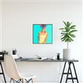 Picture of Party Girl III _GroupedProduct_Square_Photography _GroupedProduct_Square_Canvas_Framed_