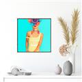 Picture of Party Girl III _GroupedProduct_Square_Photography _GroupedProduct_Square_Canvas_Framed_