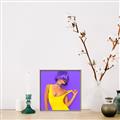Picture of Party Girl IV _GroupedProduct_Square_Photography _GroupedProduct_Square_Canvas_Framed_