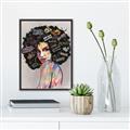 Picture of Graffiti Girl _GroupedProduct_Rectangle_Portrait_Canvas_Framed_
